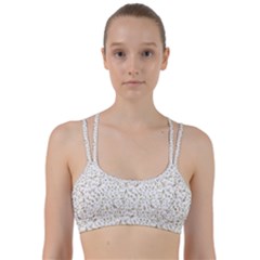 Background Ornamental Pattern Graphic Seamless Line Them Up Sports Bra