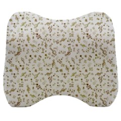 Background Ornamental Pattern Graphic Seamless Velour Head Support Cushion