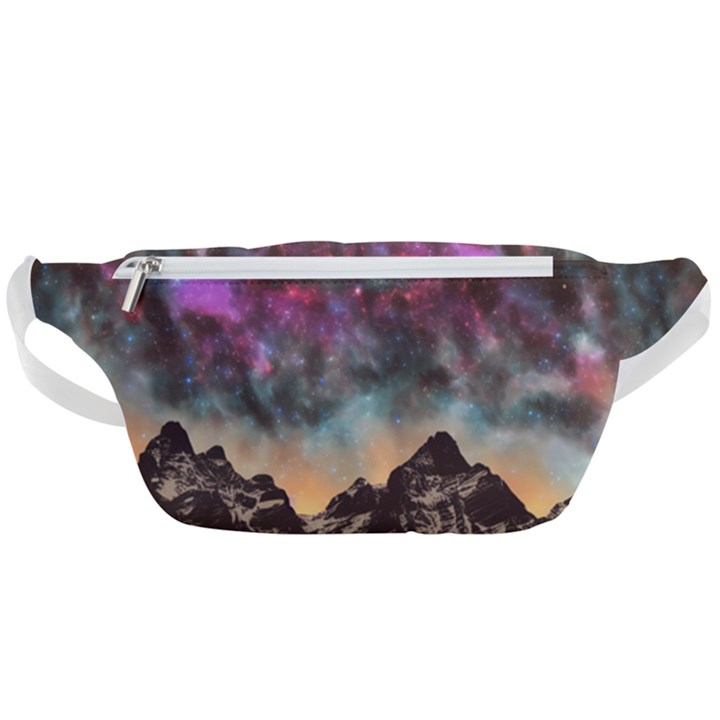 Mountain Space Galaxy Stars Universe Astronomy Waist Bag 