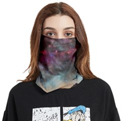 Mountain Space Galaxy Stars Universe Astronomy Face Covering Bandana (two Sides) by Uceng