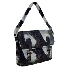 Trees Forest Woods Drawing Fantasy Dream Buckle Messenger Bag by Uceng