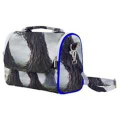 Trees Forest Woods Drawing Fantasy Dream Satchel Shoulder Bag by Uceng