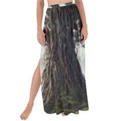 Trees Forest Woods Drawing Fantasy Dream Maxi Chiffon Tie-up Sarong by Uceng