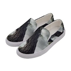 Trees Forest Woods Drawing Fantasy Dream Women s Canvas Slip Ons