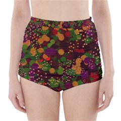 Background Graphic Beautiful Wallpaper High-Waisted Bikini Bottoms