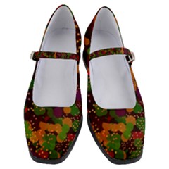 Background Graphic Beautiful Wallpaper Women s Mary Jane Shoes