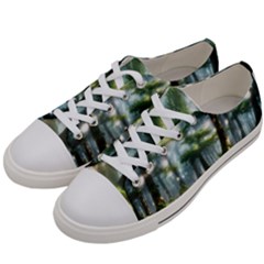 Forest Wood Nature Lake Swamp Water Trees Women s Low Top Canvas Sneakers by Uceng