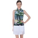 Forest Wood Nature Lake Swamp Water Trees Women s Sleeveless Polo Tee View1