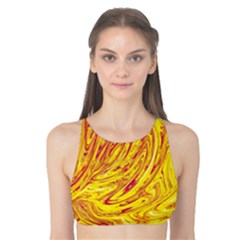 Red Yellow Abstract Wallpapers Abstracts Liquids Tank Bikini Top by Uceng