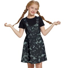 Pattern Texture Army Military Background Kids  Apron Dress by Uceng