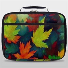 Leaves Foliage Autumn Nature Forest Fall Full Print Lunch Bag by Uceng