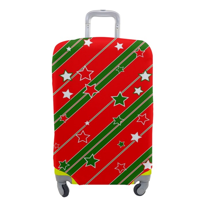 Christmas Paper Star Texture Luggage Cover (Small)