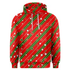 Christmas Paper Star Texture Men s Overhead Hoodie by Uceng