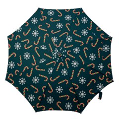 Christmas Seamless Pattern With Candies Snowflakes Hook Handle Umbrellas (medium) by Uceng