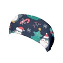 Colorful Funny Christmas Pattern Yoga Headband View1