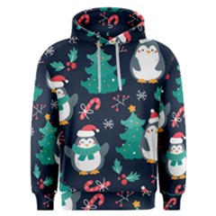 Colorful Funny Christmas Pattern Men s Overhead Hoodie by Uceng