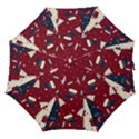 Flat Design Christmas Pattern Collection Art Straight Umbrellas View1