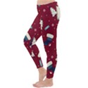 Flat Design Christmas Pattern Collection Art Classic Winter Leggings View2