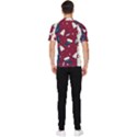 Flat Design Christmas Pattern Collection Art Men s Short Sleeve Rash Guard View2