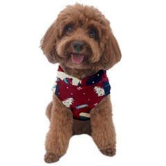 Flat Design Christmas Pattern Collection Art Dog Sweater by Uceng