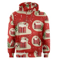 Christmas New Year Seamless Pattern Men s Core Hoodie