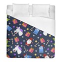 Colorful Funny Christmas Pattern Duvet Cover (Full/ Double Size) View1