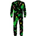 Christmas Funny Pattern Dinosaurs OnePiece Jumpsuit (Men) View2