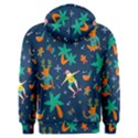 Colorful Funny Christmas Pattern Men s Overhead Hoodie View2