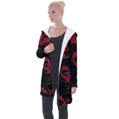 Fish 7 Longline Hooded Cardigan