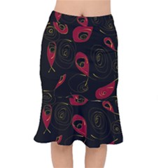 Fish 7 Short Mermaid Skirt by Mazipoodles