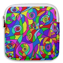 Colorful Stylish Design Mini Square Pouch by gasi