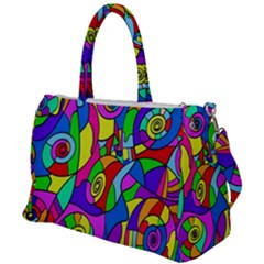 Colorful Stylish Design Duffel Travel Bag by gasi