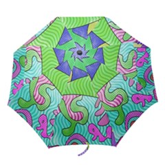 Colorful Stylish Design Folding Umbrellas by gasi