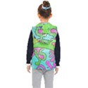 Colorful stylish design Kids  Hooded Puffer Vest View2