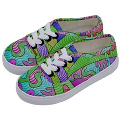 Colorful Stylish Design Kids  Classic Low Top Sneakers by gasi