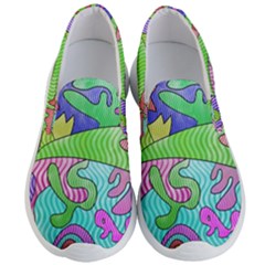 Colorful Stylish Design Men s Lightweight Slip Ons by gasi