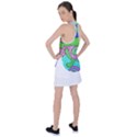 Colorful stylish design Racer Back Mesh Tank Top View2