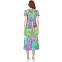 Colorful stylish design High Low Boho Dress View2