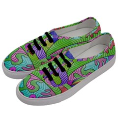 Colorful Stylish Design Men s Classic Low Top Sneakers by gasi