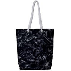 Xeno Frenzy Full Print Rope Handle Tote (small) by MRNStudios