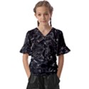 Xeno Frenzy Kids  V-Neck Horn Sleeve Blouse View1