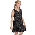 Xeno Frenzy Kids  Sleeveless Tiered Mini Dress View3