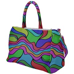 Colorful Stylish Design Duffel Travel Bag by gasi