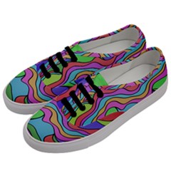 Colorful Stylish Design Men s Classic Low Top Sneakers by gasi