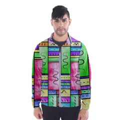 Colorful Pattern Men s Windbreaker by gasi