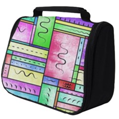 Colorful Pattern Full Print Travel Pouch (big) by gasi