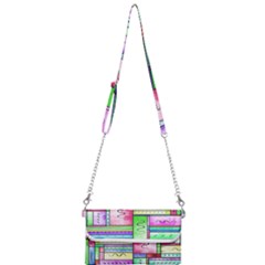 Colorful Pattern Mini Crossbody Handbag by gasi