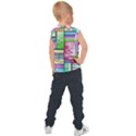 Colorful pattern Kids  Sport Tank Top View2