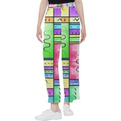 Colorful Pattern Women s Pants  by gasi