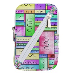 Colorful Stylish Design Belt Pouch Bag (large) by gasi